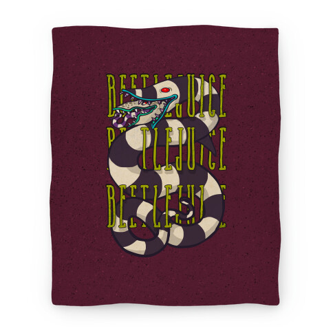 Beetlejuice Sandworm Blanket Blanket