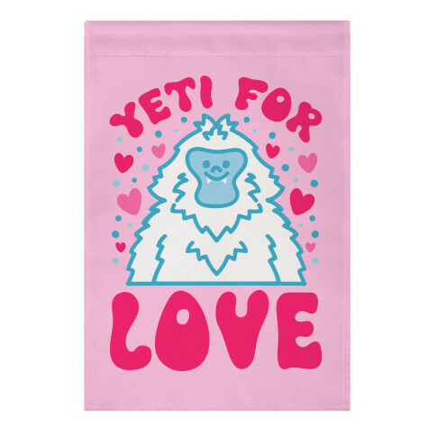 Yeti for Love Garden Flag