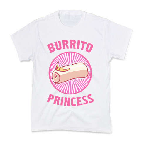 Burrito Princess Kids T-Shirt