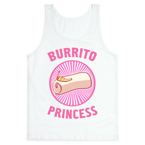 Burrito Princess Tank Top