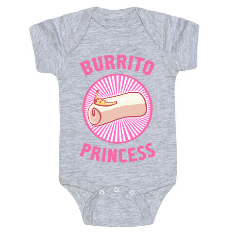 Burrito Princess Baby One-Piece