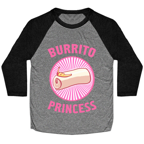 Burrito Princess Baseball Tee