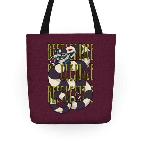 Beetlejuice Sandworm Tote