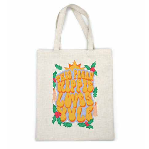 This Pagan Hippie Loves Yule Casual Tote