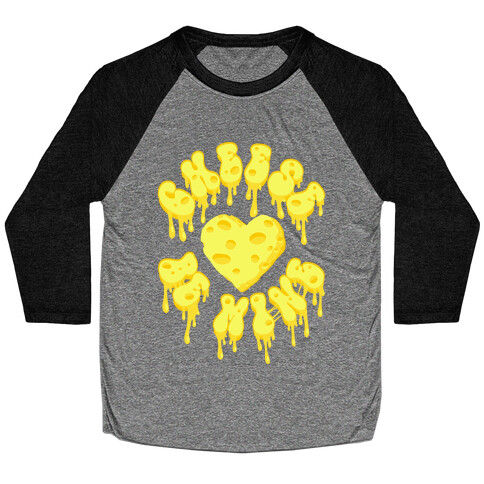 Cheese Be Mine Baseball Tee