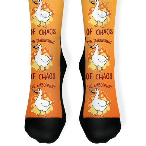 The Embodiment Of Chaos Sock
