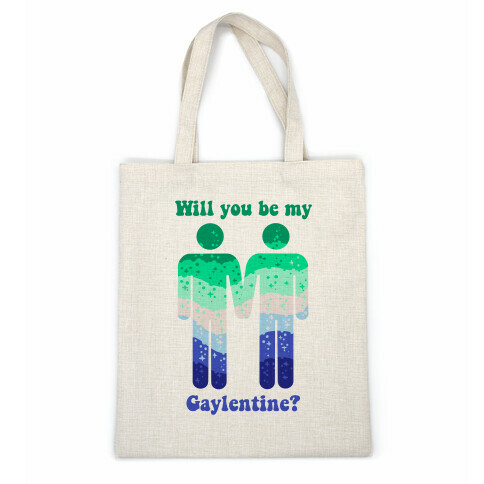 Will You Be My Gaylentine? Gay Love Casual Tote