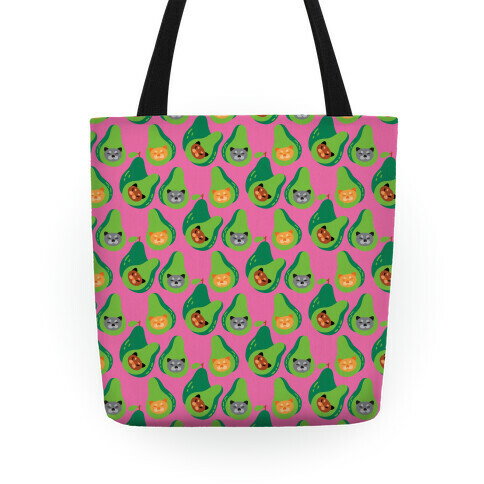 Avo-Kitties Pattern Tote