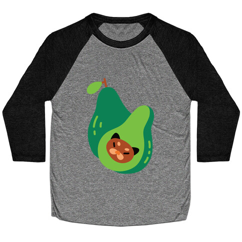 Avo-Kitty Baseball Tee