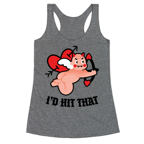 I'd Hit That (Devil Cupid) Racerback Tank Top