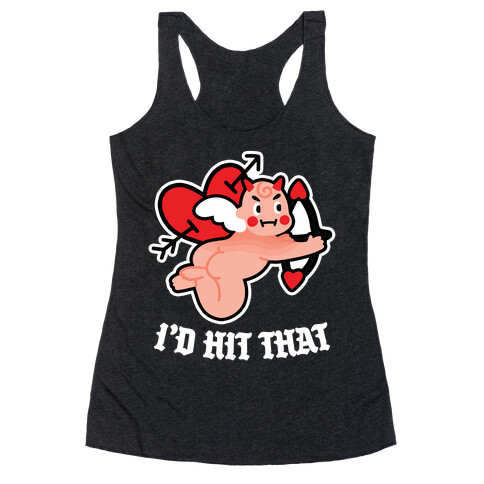 I'd Hit That (Devil Cupid) Racerback Tank Top