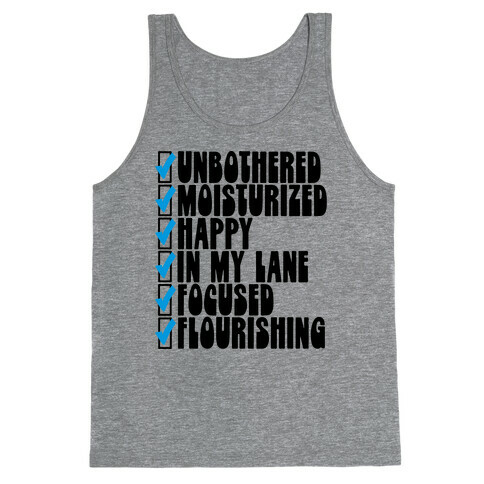 Unbothered Moisturized Happy Tank Top