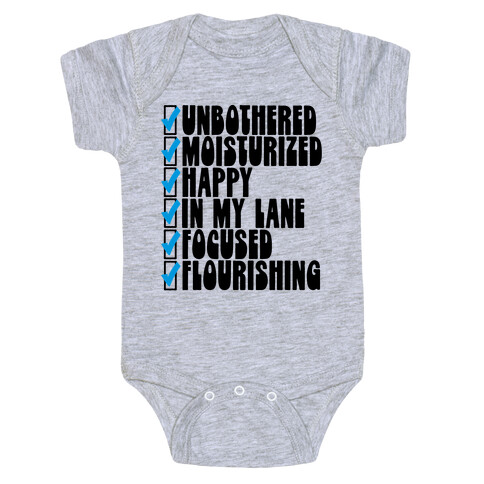 Unbothered Moisturized Happy Baby One-Piece