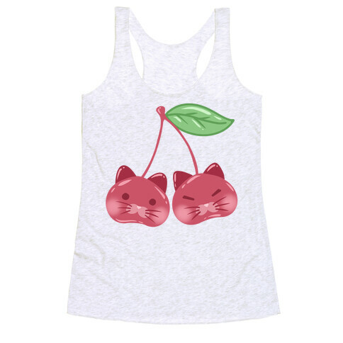 Cherry Kitties Racerback Tank Top