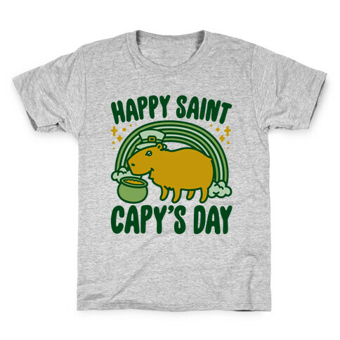 Happy Saint Capy's Day Kids T-Shirt