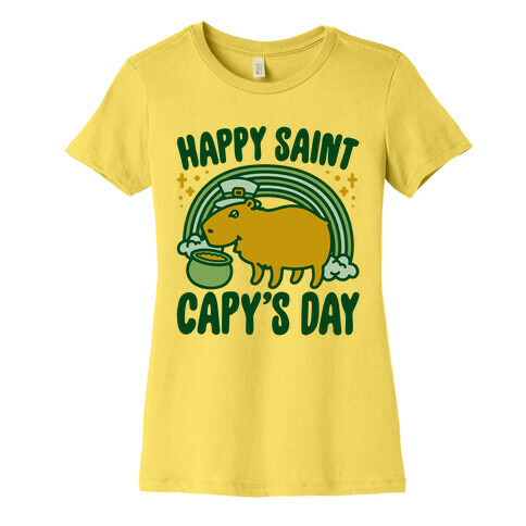 Happy Saint Capy's Day Womens T-Shirt