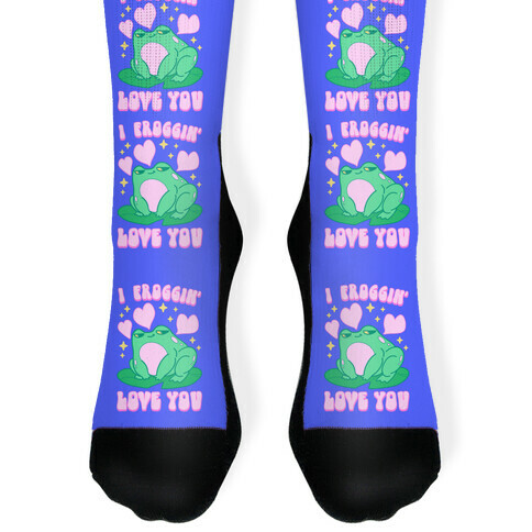 I Froggin' Love You Sock