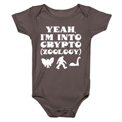 Yeah, I'm Into Crypto (zoology) Baby One-Piece