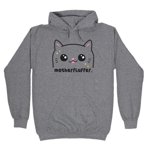 Cuss Cat Motherfluffer Hooded Sweatshirt