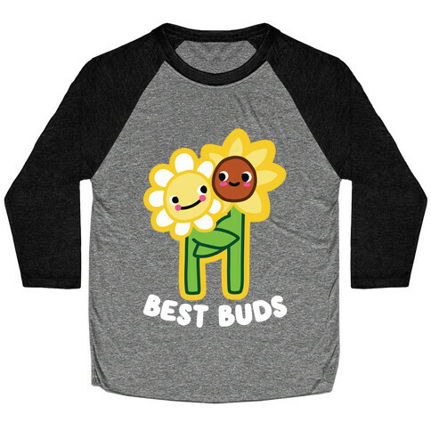 Best Buds (Flower Friends) Baseball Tee