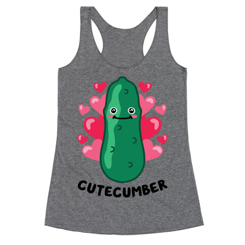 Cutecumber Racerback Tank Top