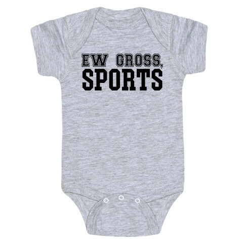 Ew Gross, Sports Baby One-Piece