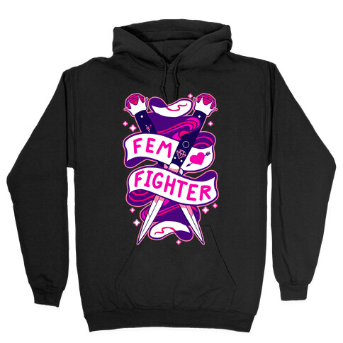 Fem Fighter Hooded Sweatshirt