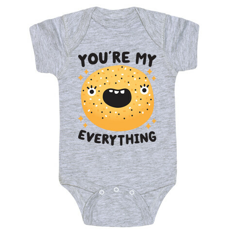 You're My Everything Bagel Baby One-Piece