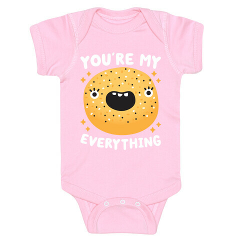 You're My Everything Bagel Baby One-Piece