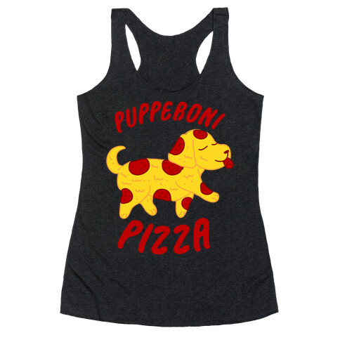 Pupperoni Pizza  Racerback Tank Top