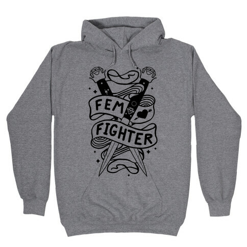 Fem Fighter Hooded Sweatshirt