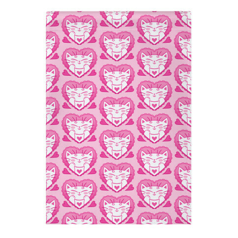 You Make My Heart Purr Garden Flag