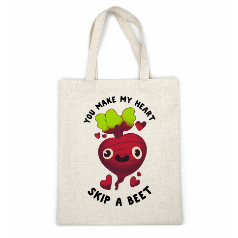 You Make My Heart Skip a Beet Casual Tote