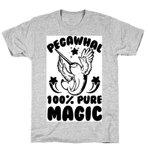 PegaWhal: 100% Pure Magic T-Shirt