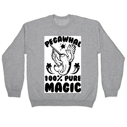 PegaWhal: 100% Pure Magic Pullover