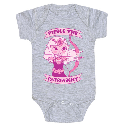 Pierce The Patriarchy Baby One-Piece