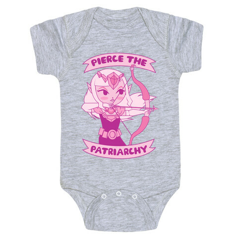 Pierce The Patriarchy Baby One-Piece