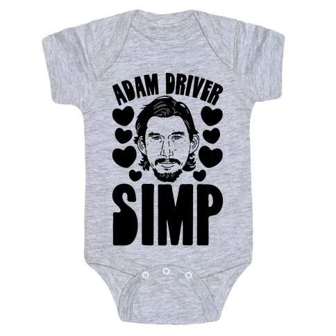 Adam Driver Simp Parody Baby One-Piece