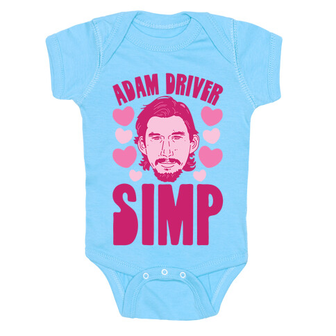 Adam Driver Simp Parody Baby One-Piece