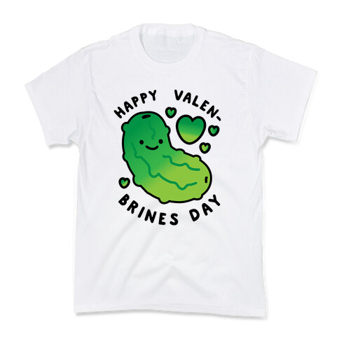 Happy Valen-Brines Day Kids T-Shirt