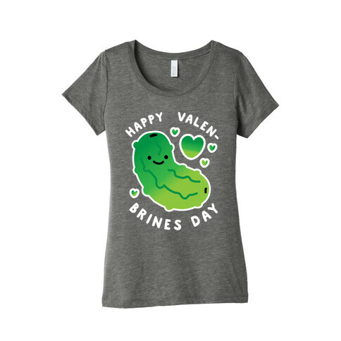 Happy Valen-Brines Day Womens T-Shirt