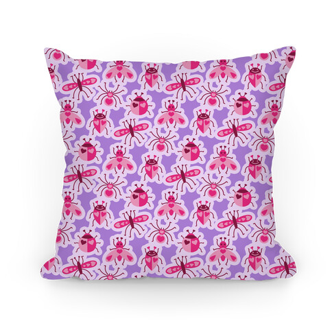 Lovebug Pattern Pillow
