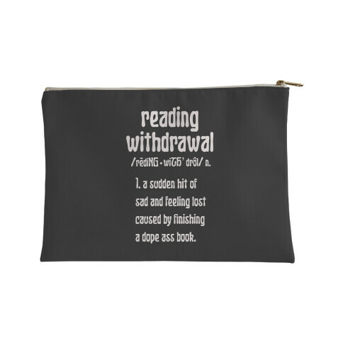 Reading Withdrawal Definition Accessory Bag