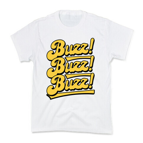 Buzz Buzz Buzz Kids T-Shirt