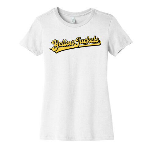 Yellow Jackets Parody Womens T-Shirt
