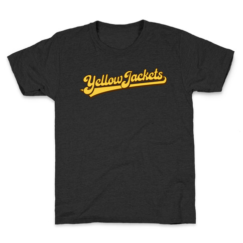 Yellow Jackets Parody Kids T-Shirt