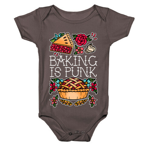 Baking Is Punk Baby One-Piece