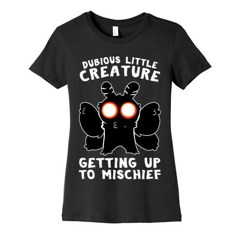 Dubious Little Creature Mothman Womens T-Shirt