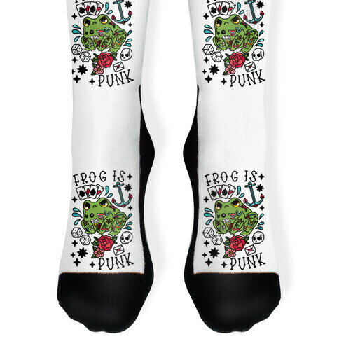 Frog Is Punk Sock