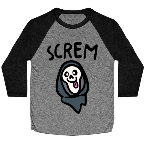 Screm Derpy Parody Baseball Tee